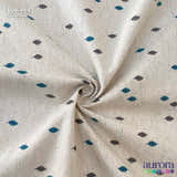 Cotton Linen - Linho com Algodão - Mini Folhas Entardecer