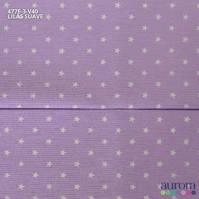 Tricoline Modena 100% Algodão - Estrela