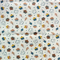 Tricoline Estampado - Coleção Doce Confeitaria