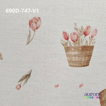 Tecido Flanela Digital  Estampa Flores