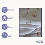 Tecido Flanela Digital -Estampas Animais