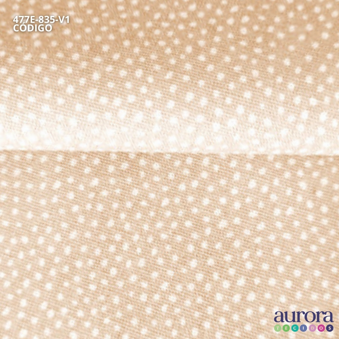 Tricoline Modena 100% Algodão - Poá Irregular