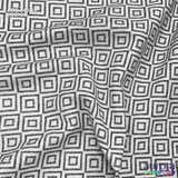 Tricoline Modena 100% Algodão - Bella Cucina Geométricos
