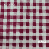 Tecido Linho Misto com Algodão Estampa Xadrez Vichy