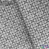 Tricoline Modena 100% Algodão - Bella Cucina - Azulejo II