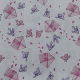 Fraldas Mini Quadriculadas com Variações de  Estampas Aéreas