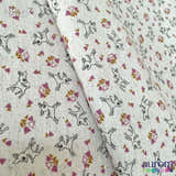 Cotton Linen - Linho com Algodão - Bambi Entardecer