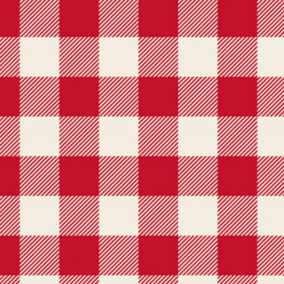 Tecido Linho Misto com Algodão - Estampa Xadrez