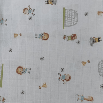 Fraldas Mini Quadriculadas Estampas Digitais - Coleção Brinquedos