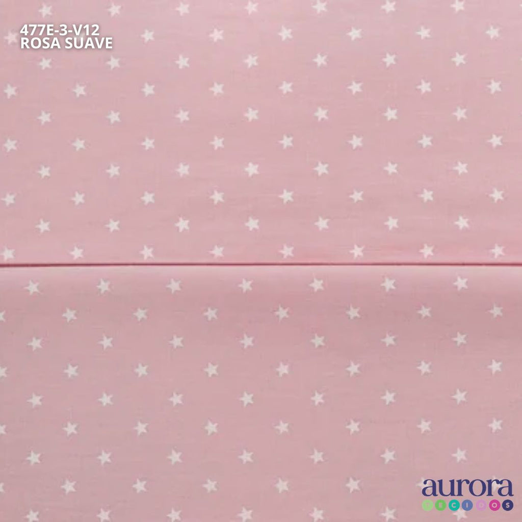 Tricoline Modena 100% Algodão - Estrela