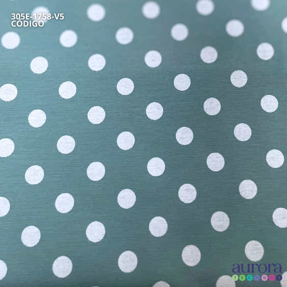 Tricoline Milano | Tecido P/ Artesanato e Costura | Estampa Poá