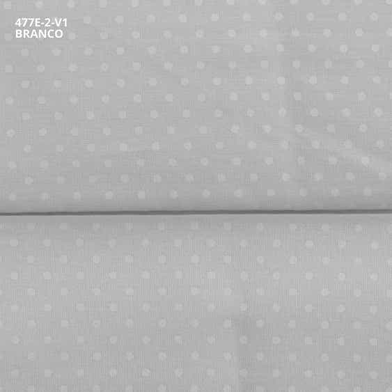 Tricoline Modena 100% Algodão - Poá Pequeno
