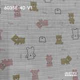 Fraldas Vichy Estreita estampadas