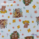 Tecido Flanela Digital -Estampas Animais