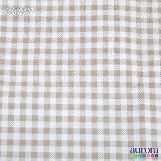 Tricoline Modena 100% Algodão - Xadrez Vichy