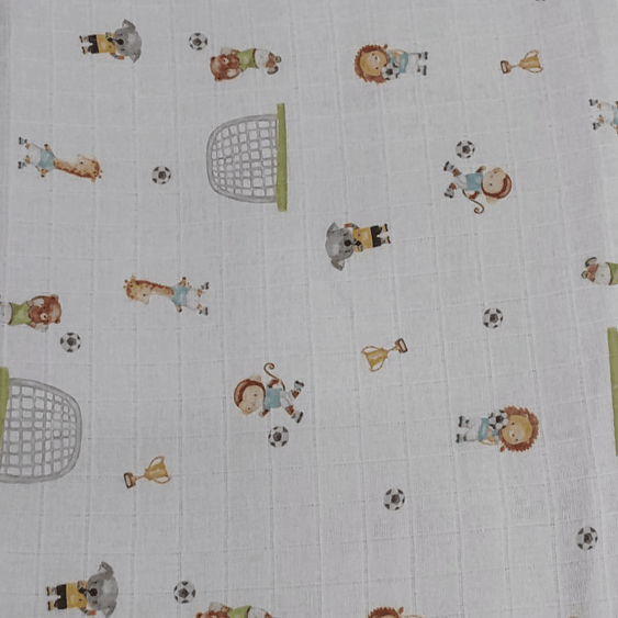 Fraldas Mini Quadriculadas Estampas Digitais - Coleção Brinquedos