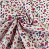 Flanela Estampada - Floral Entardecer