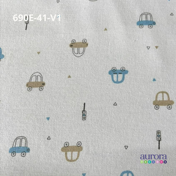 Tecido Flanela 100% Algodão Estampas Variadas