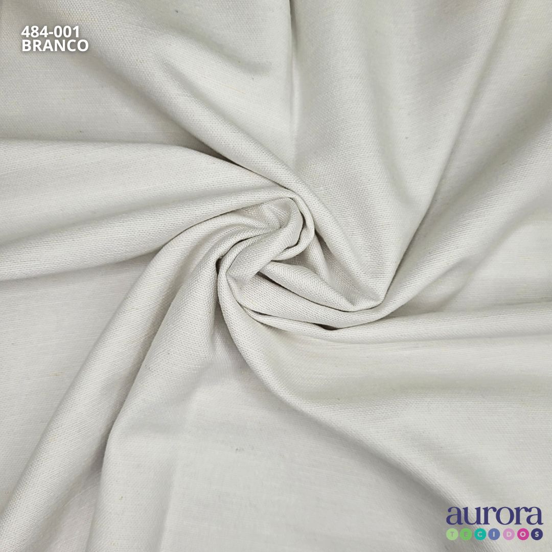 Cotton Linen - Linho com Algodao Liso