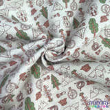 484E - Cotton Linen - Linho com Algodão - Floresta