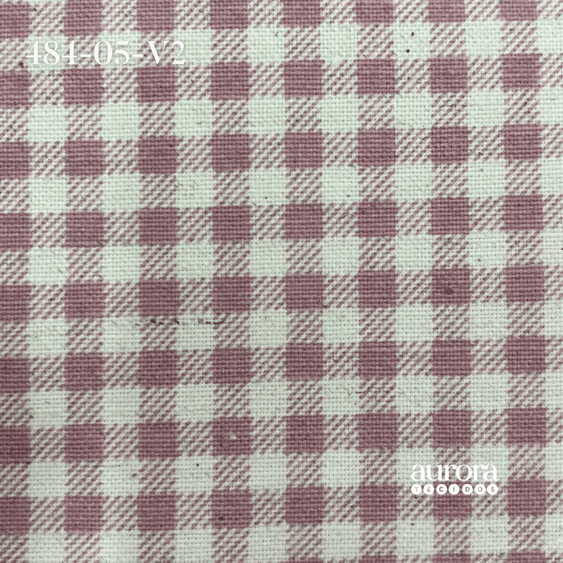 Tecido Linho Misto com Algodão Estampa Xadrez Vichy